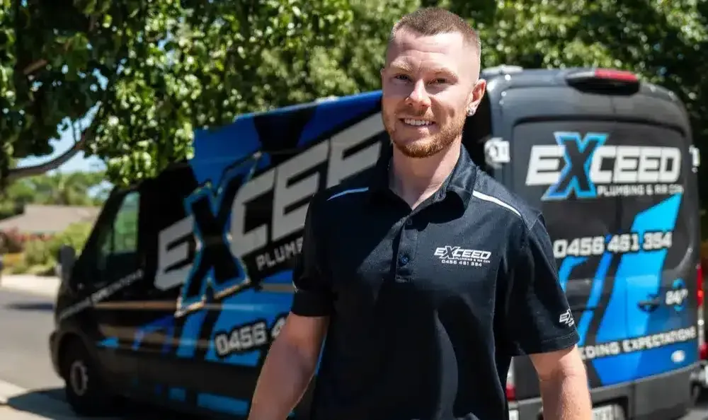 Local Golden Grove plumber with the service van — 24/7 Gas Fitting in Golden Grove